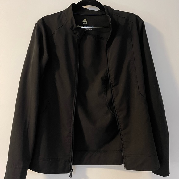 Black scrubs jacket - Picture 2 of 3